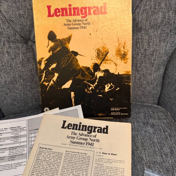 Leningrad (open, punched) SPI Simulations Publications, Inc. - Picture 10 of 10